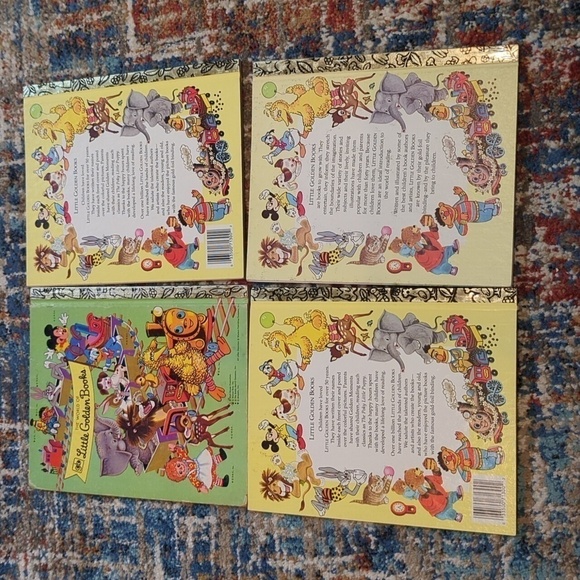Little Golden Book Variety Pack Set of 4 Children's Hardback Books - Picture 2 of 6